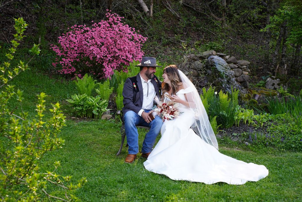 Couples Wedding in the Smokies