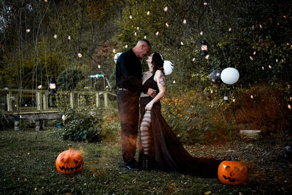 Halloween Wedding in the Smoky Mountains